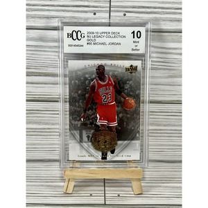 2009-10 MICHAEL JORDAN Legacy Collection GOLD Card # 65